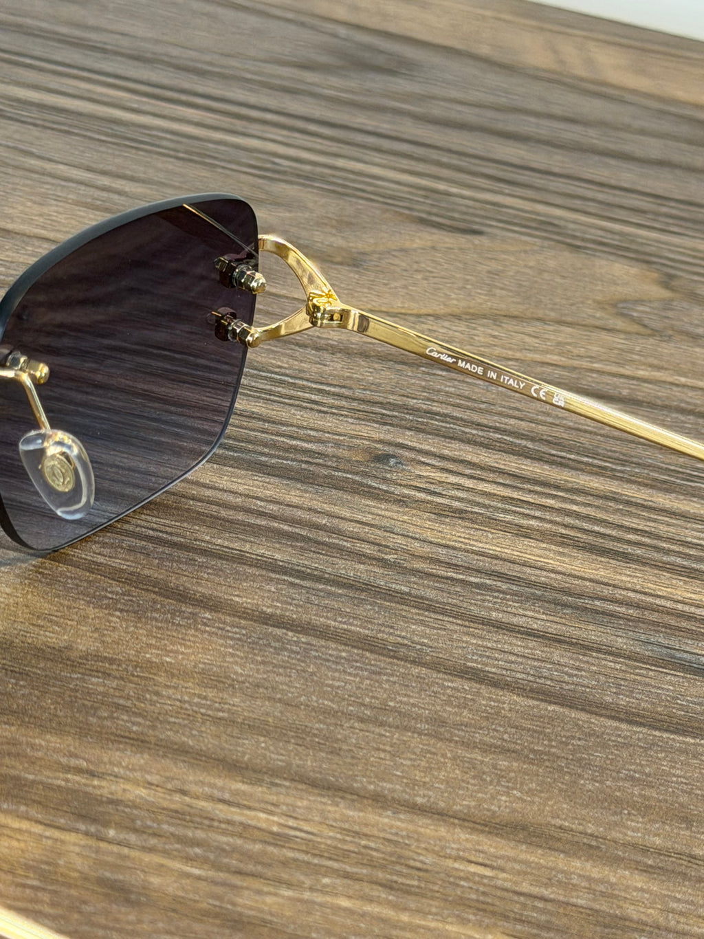 Cartier CT0330S Sunglasses – Gold / Grey Gradient