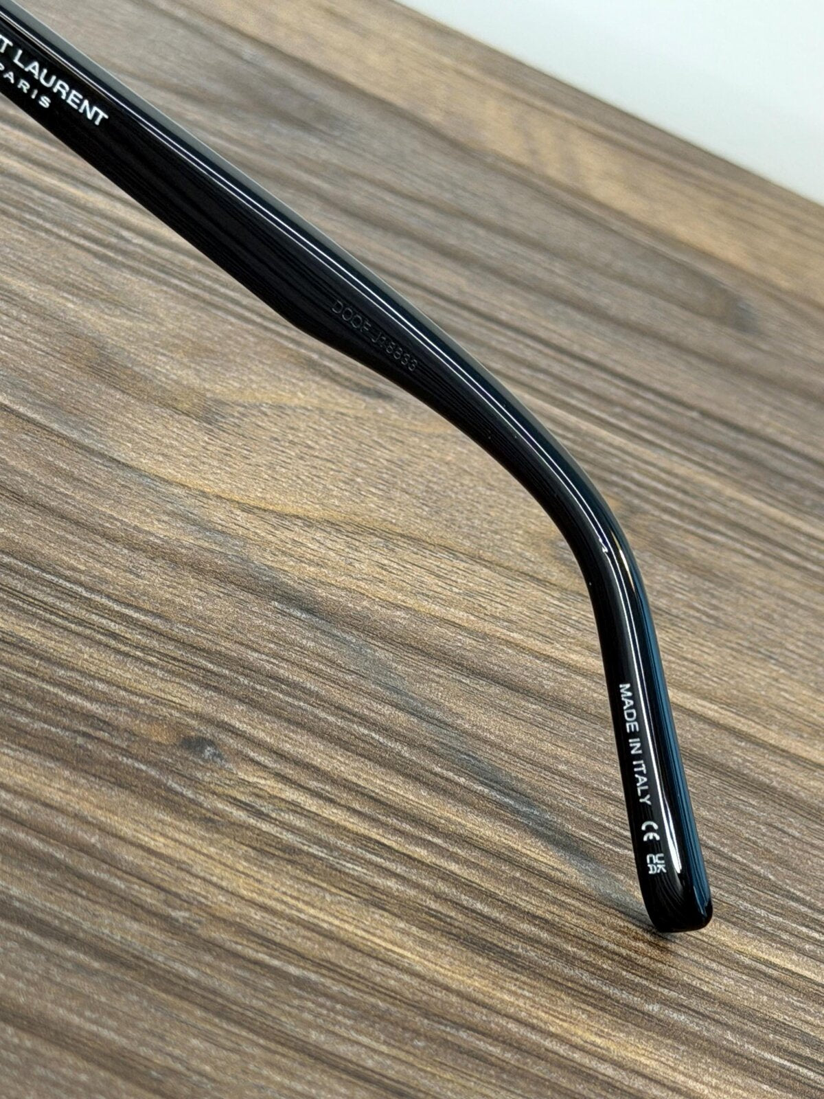 Saint Laurent SL545 Sunglasses – Black / Brown