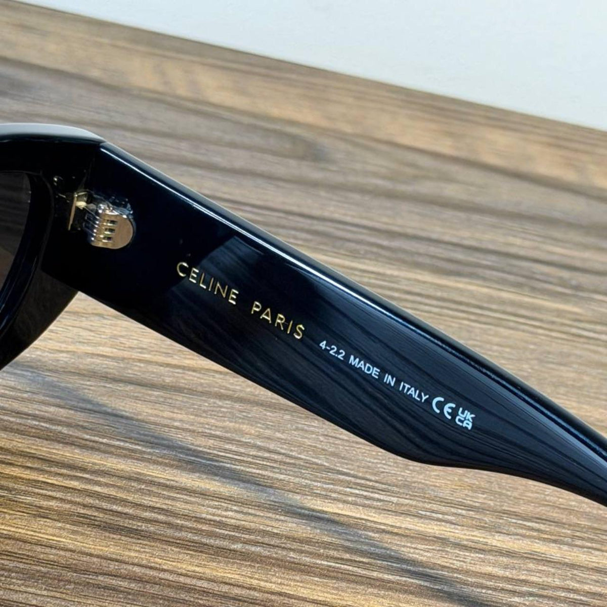 Celine Triomphe CL40308U Cat-Eye Sunglasses – Black / Grey