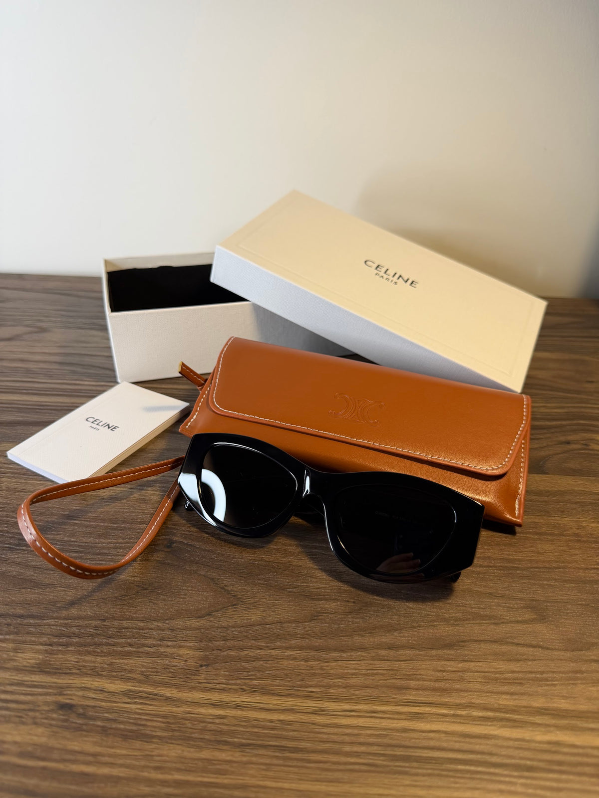 Celine CL40194U Sunglasses – Black / Dark Grey Lenses