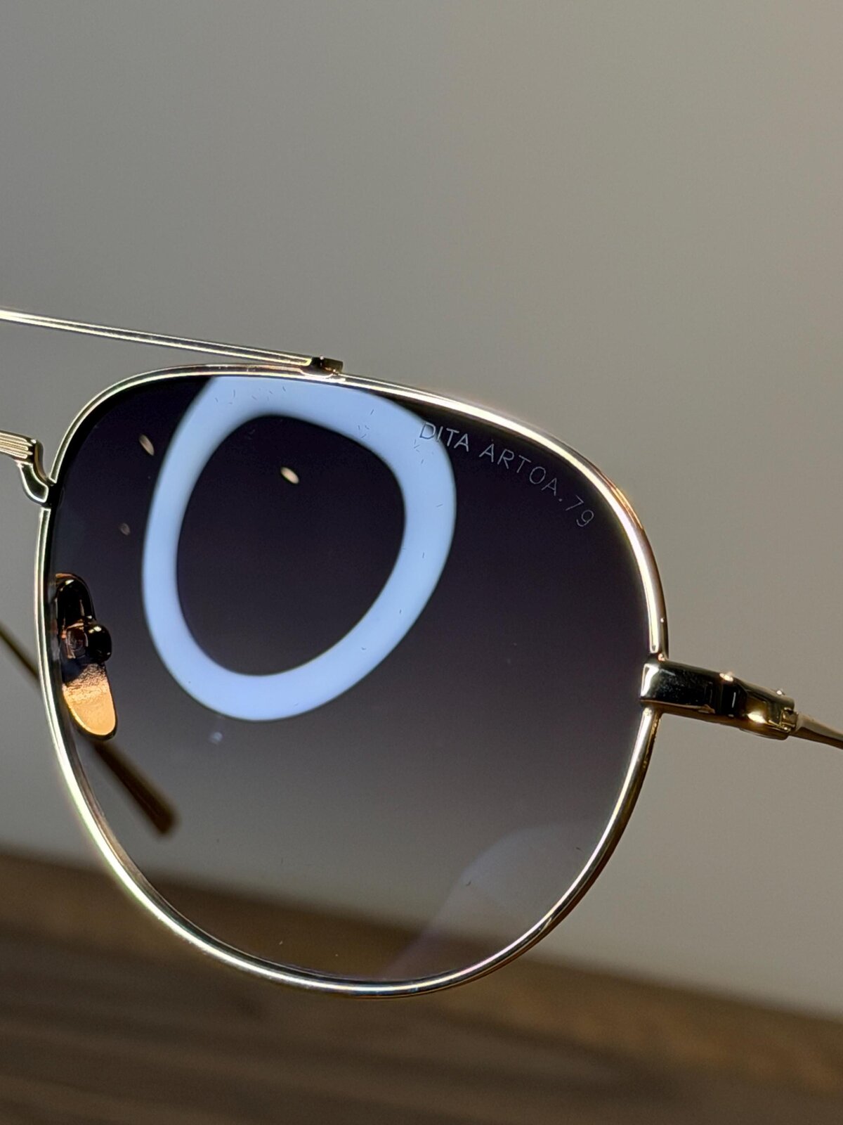 DITA Artoa 79 Sunglasses – Gold Titanium