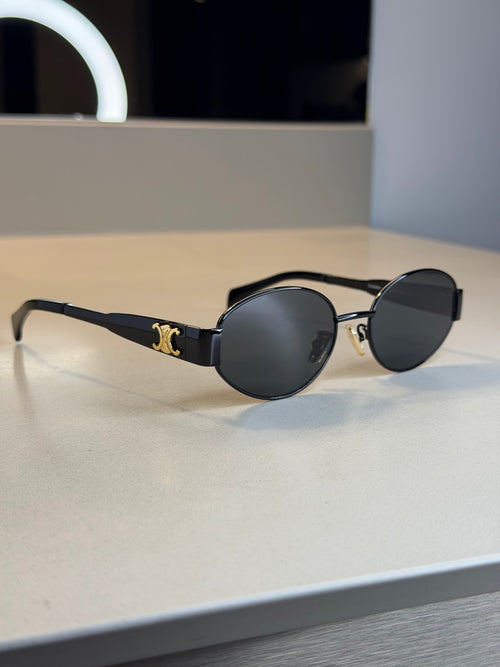 Celine Triomphe Sunglasses – Black