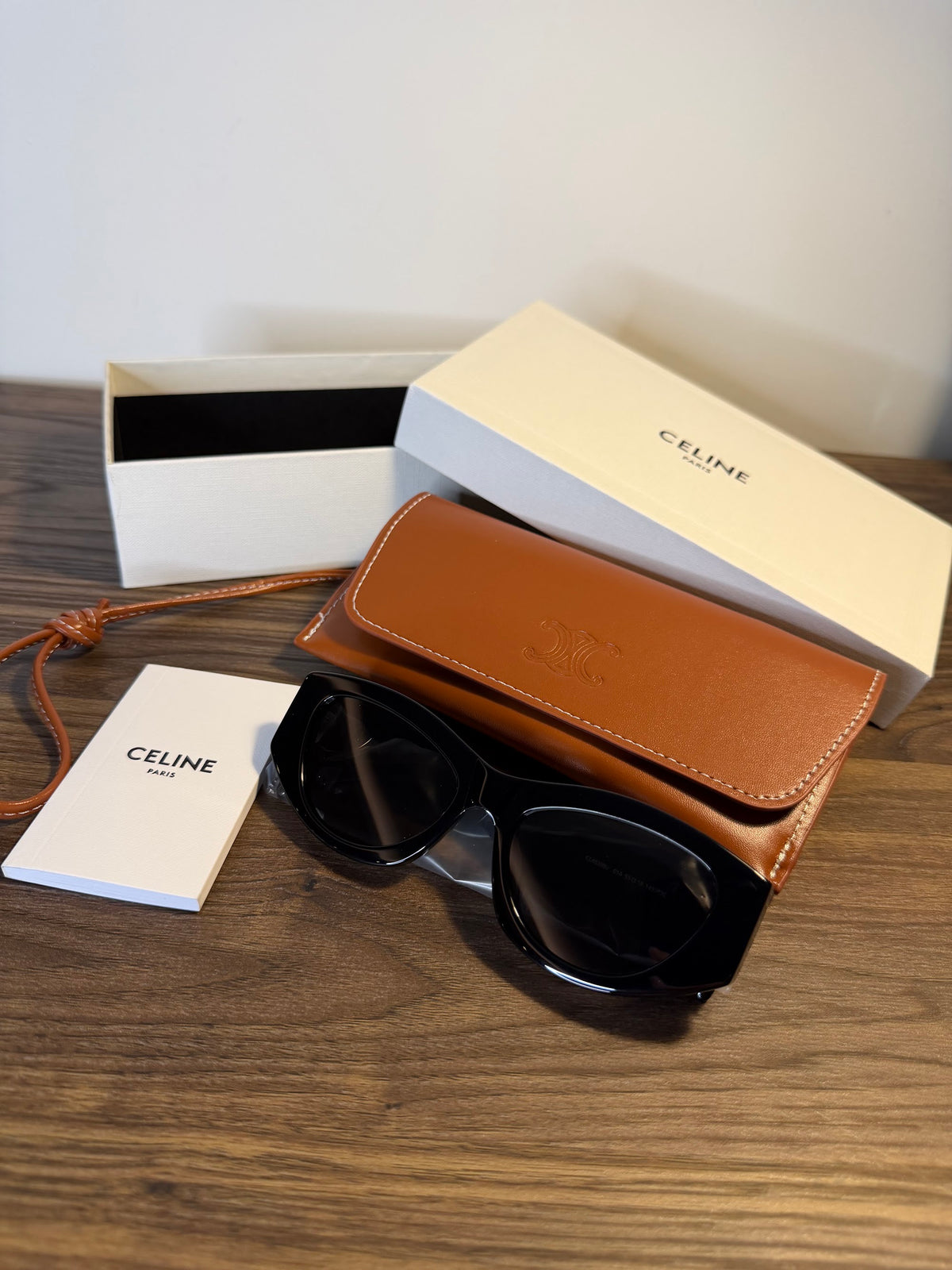 Celine CL40194U Sunglasses – Black / Dark Grey Lenses