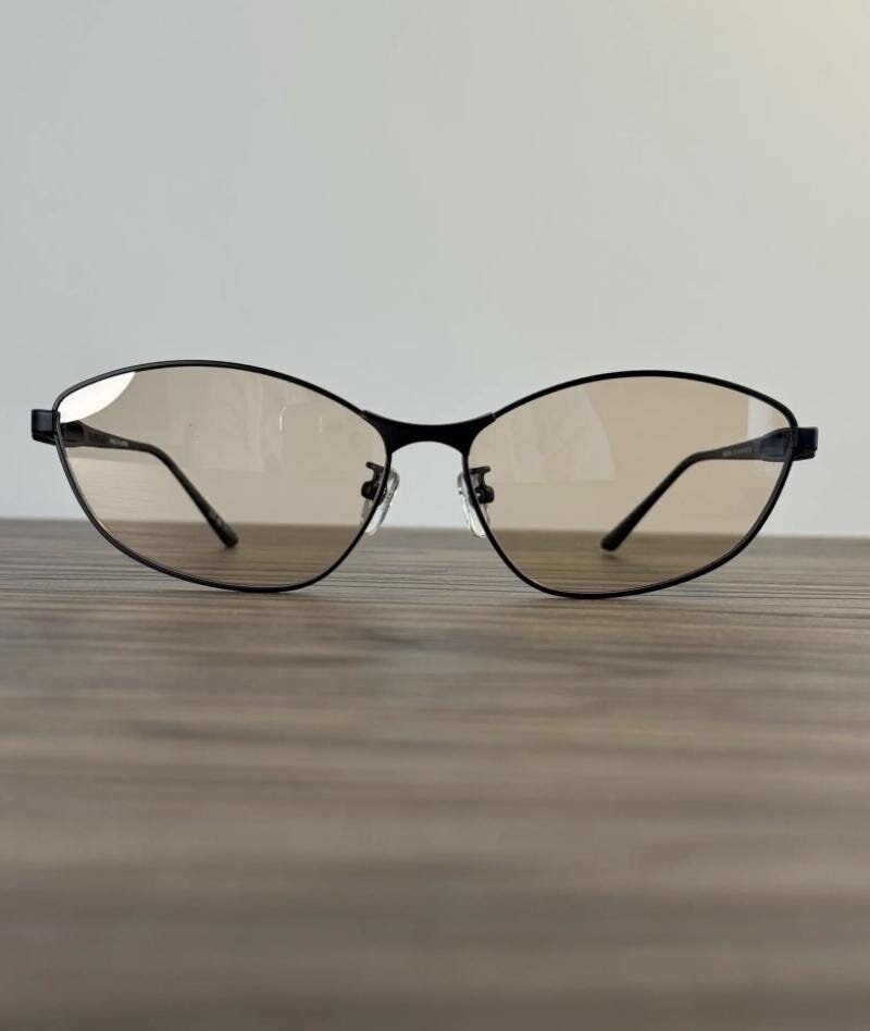 Balenciaga BB0356S Sunglasses – Black / Beige Lenses