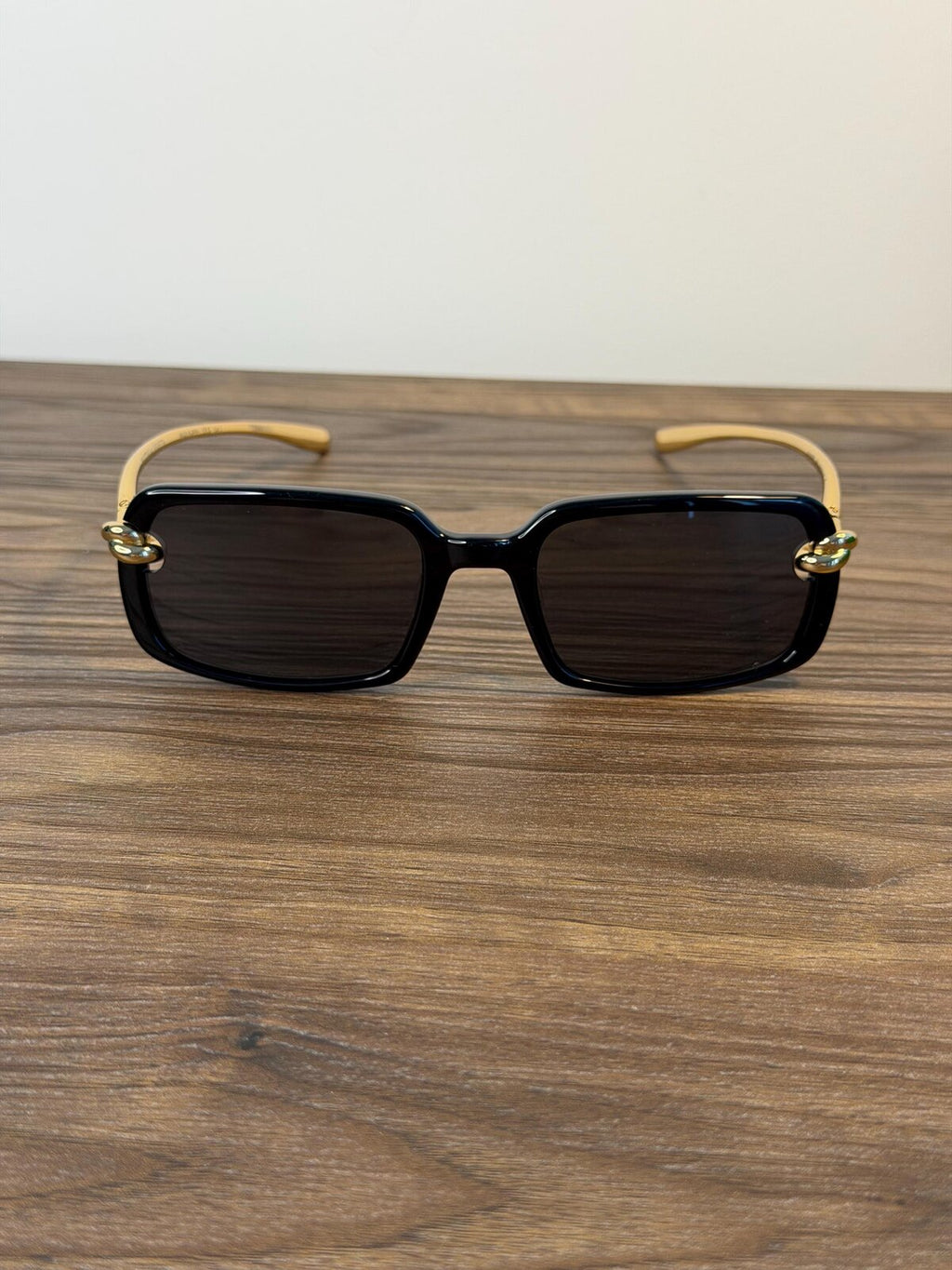 Bottega Veneta BV1439S Sunglasses – Black / Gold