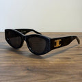 Celine Triomphe CL40308U Cat-Eye Sunglasses – Black / Grey