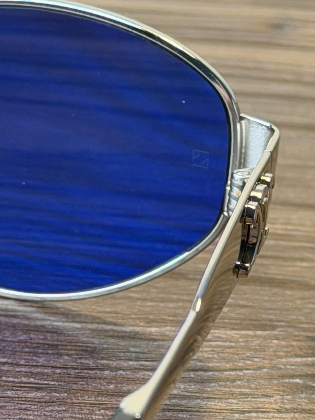 Celine CL40235U Oval Sunglasses – Silver / Black