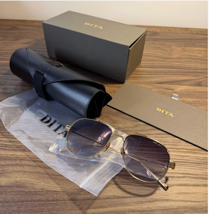 DITA Artoa 79 Sunglasses – Gold Titanium