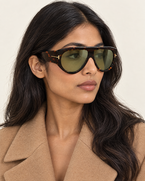 Tom Ford Bronson Sunglasses – Green