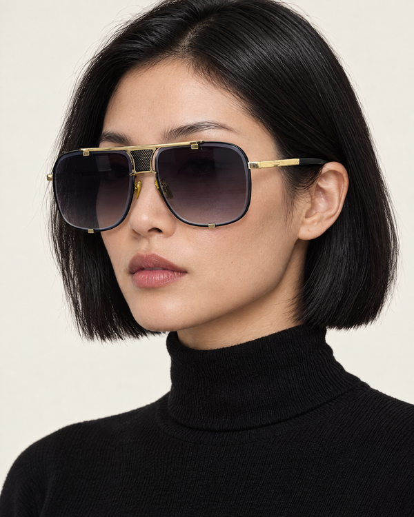 DITA Mach Five Sunglasses – Gold / Black