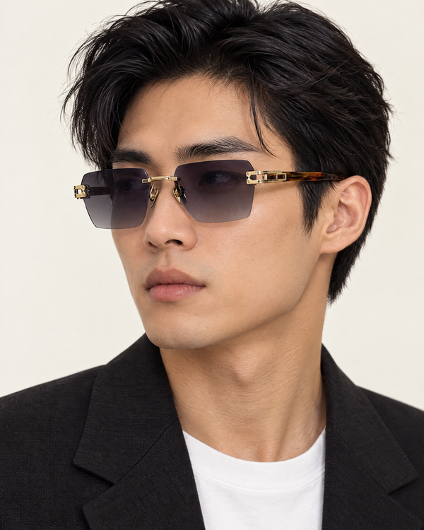 DITA DTS-147 Meta-Evo One Sunglasses – Grey Gradient