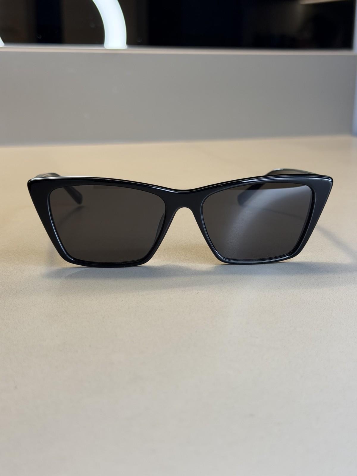 Saint Laurent Jeanne SL 737 Cat Eye Sunglasses – Black