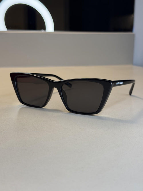 Saint Laurent Jeanne SL 737 Cat Eye Sunglasses – Black