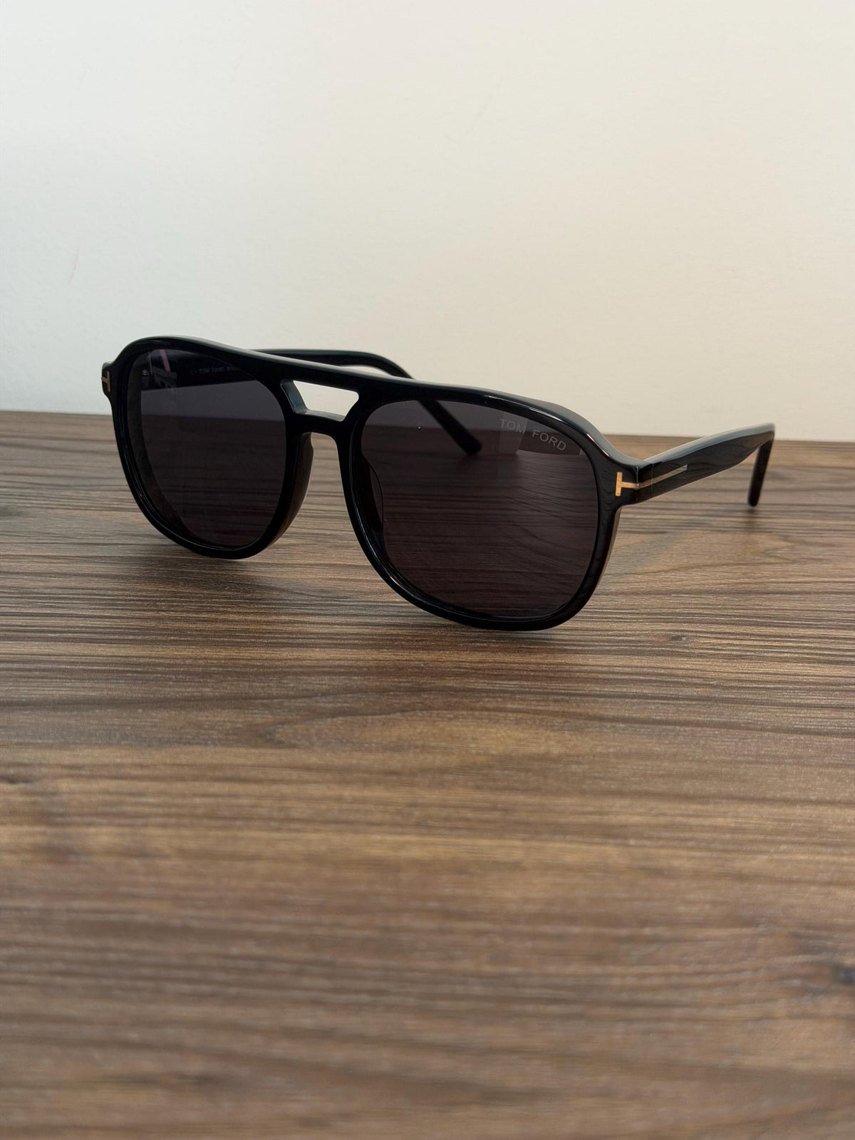 Tom Ford Rosco FT1022 Aviator Sunglasses – Black / Brown