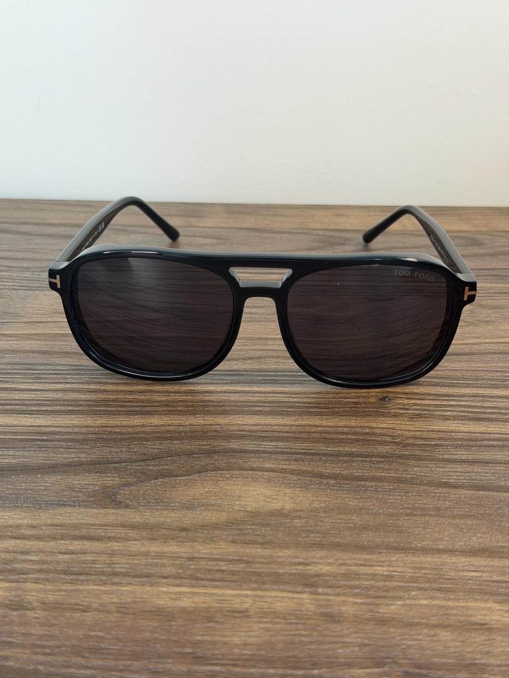 Tom Ford Rosco FT1022 Aviator Sunglasses – Black / Brown