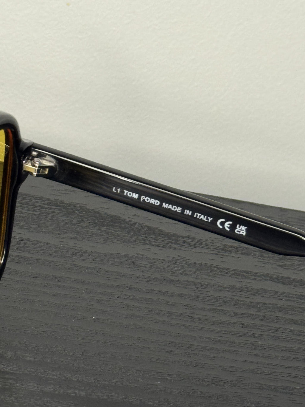 Tom Ford Falconer Sunglasses – Black / Yellow Lens