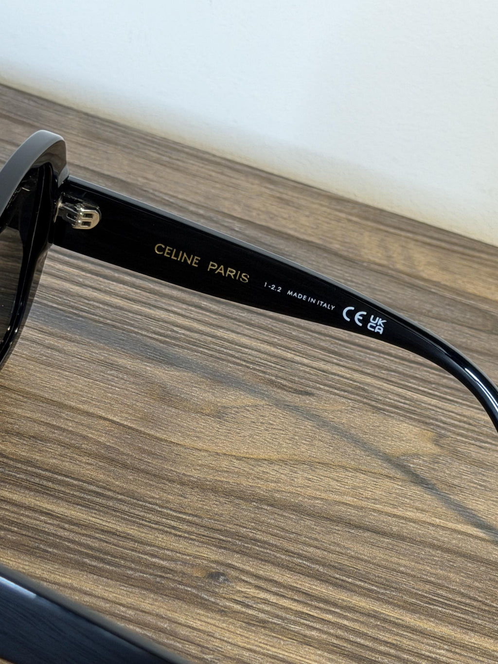 Celine CL40331U Triomphe Sunglasses – Black / Silver Triomphe Logo