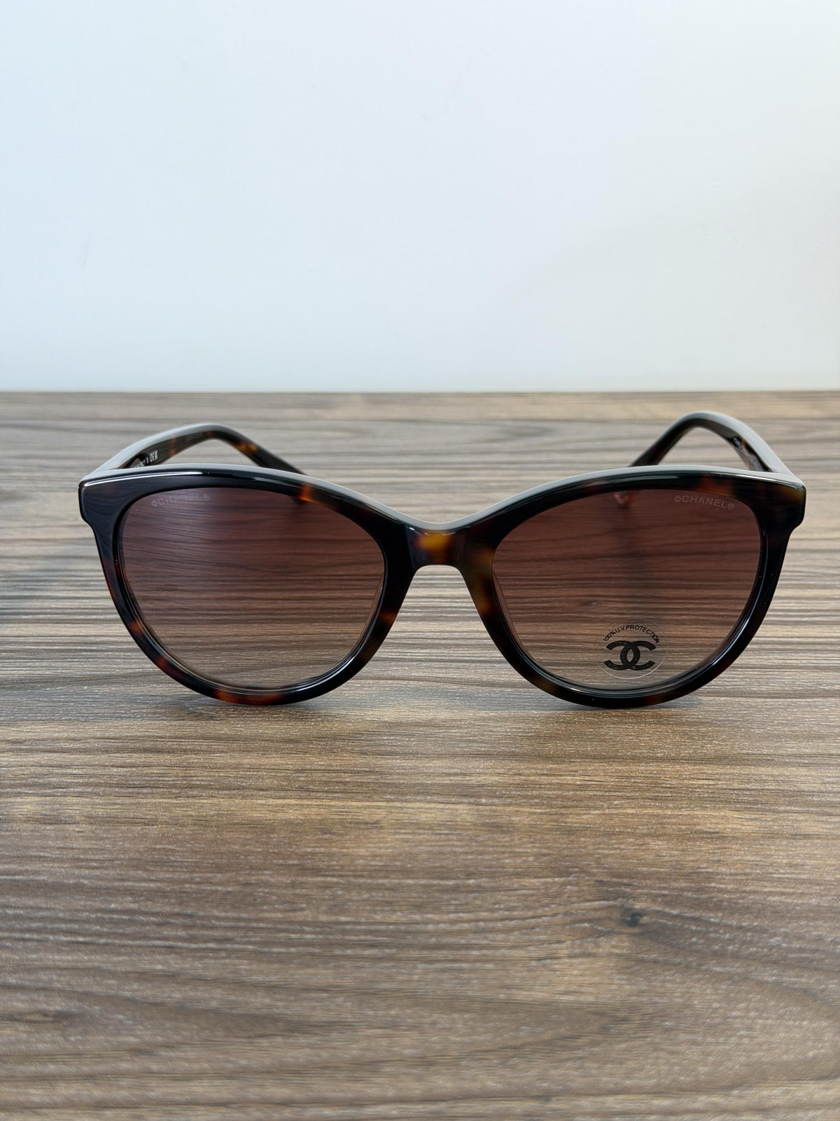 Chanel CH5523U Sunglasses – Tortoise / Gold CC Logo