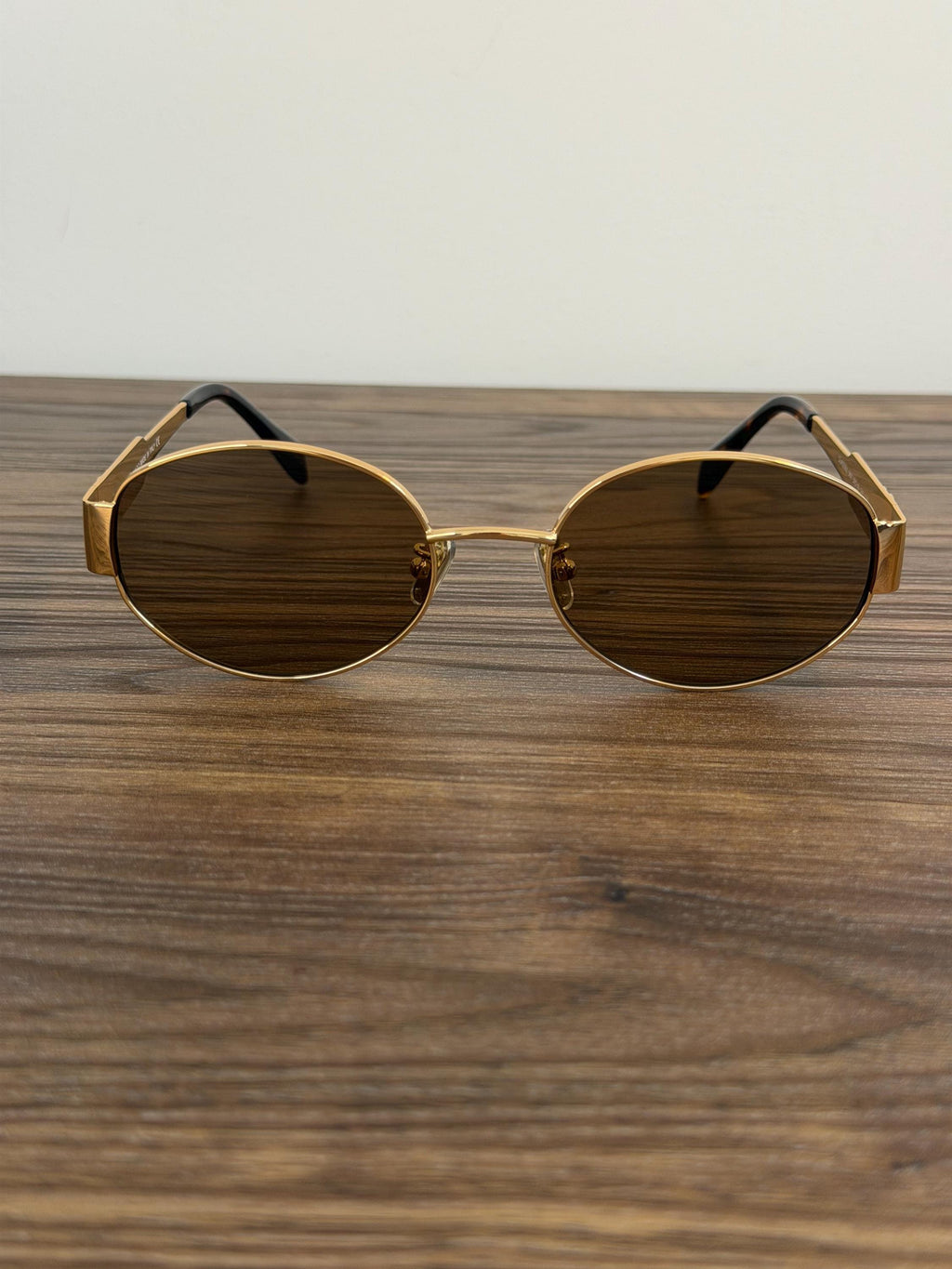 Celine CL40235U Sunglasses – Gold / Brown Lens