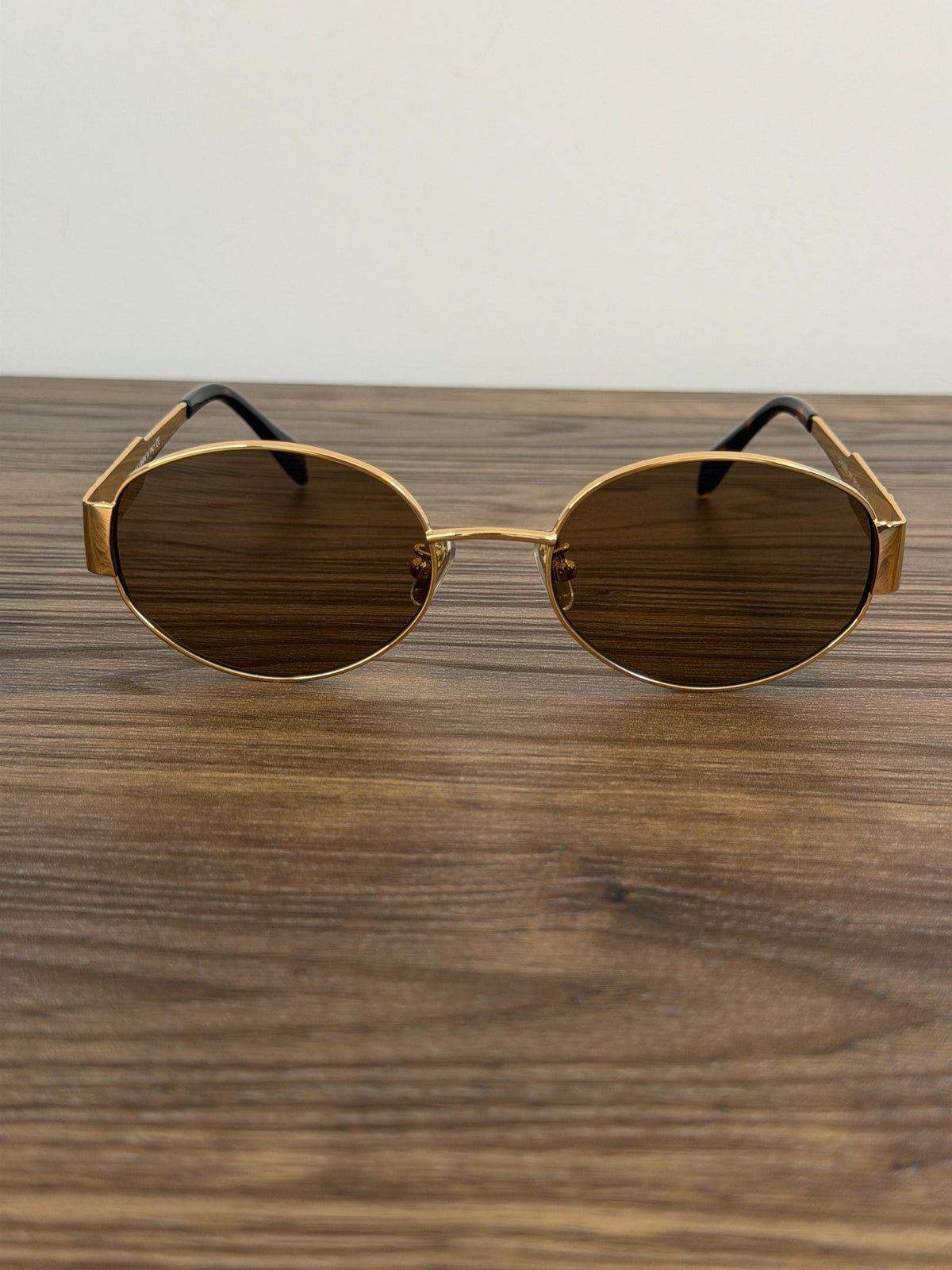 Celine CL40235U Sunglasses – Gold / Brown Lens