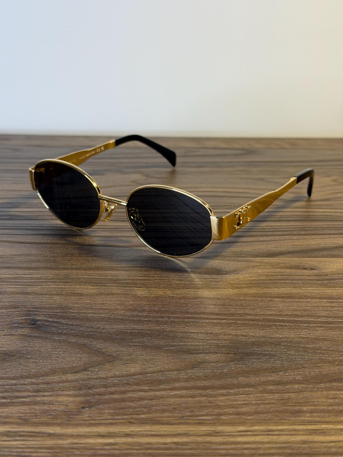 Celine CL40235U Sunglasses – Gold / Grey Lens