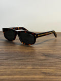 Prada Rectangular Sunglasses – Tortoiseshell Brown