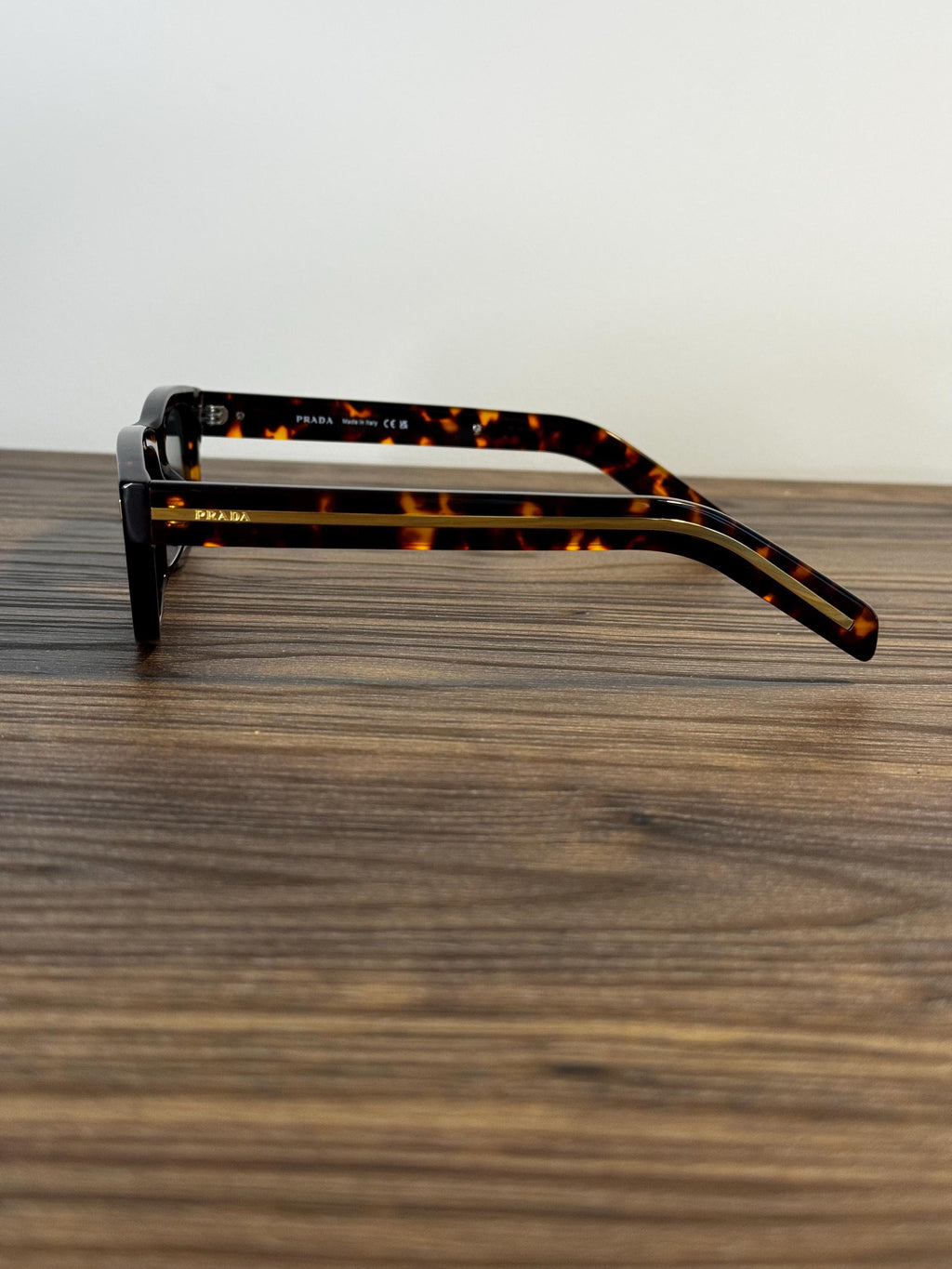 Prada Rectangular Sunglasses – Tortoiseshell Brown
