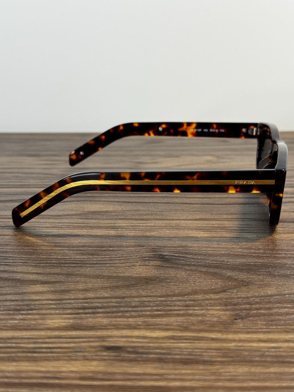 Prada Rectangular Sunglasses – Tortoiseshell Brown