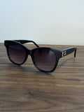 Chanel Sunglasses – Black / White pearls